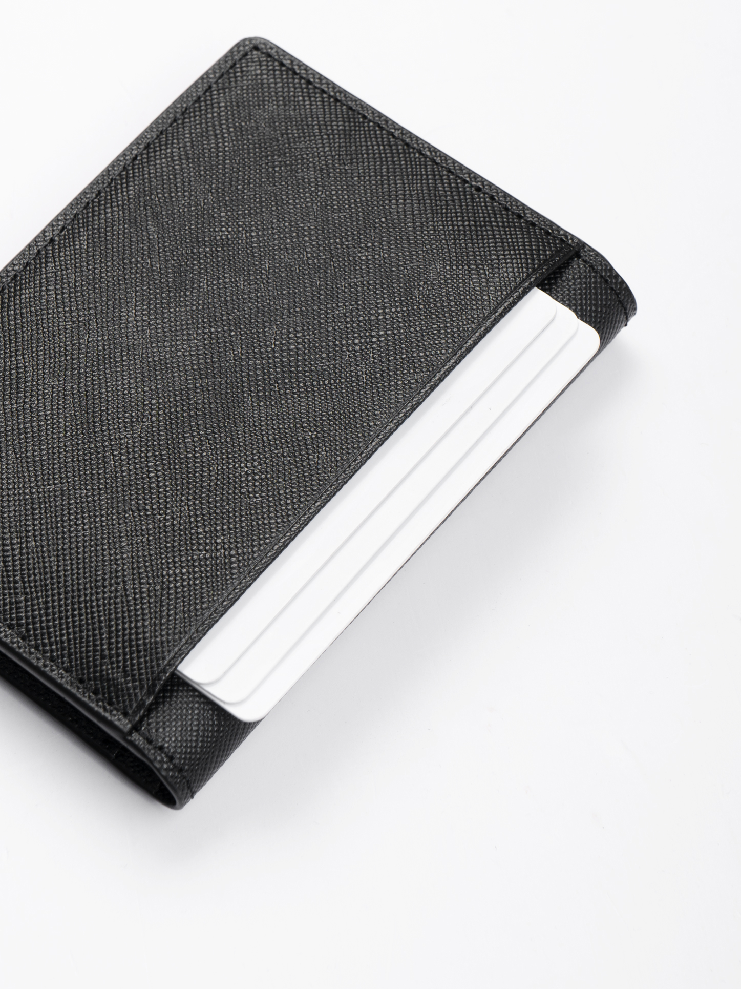 [Khắc Tên] Ví da nam Andras Card Holder mini Slim Mate One cao cấp da bò trơn đựng thẻ - V21