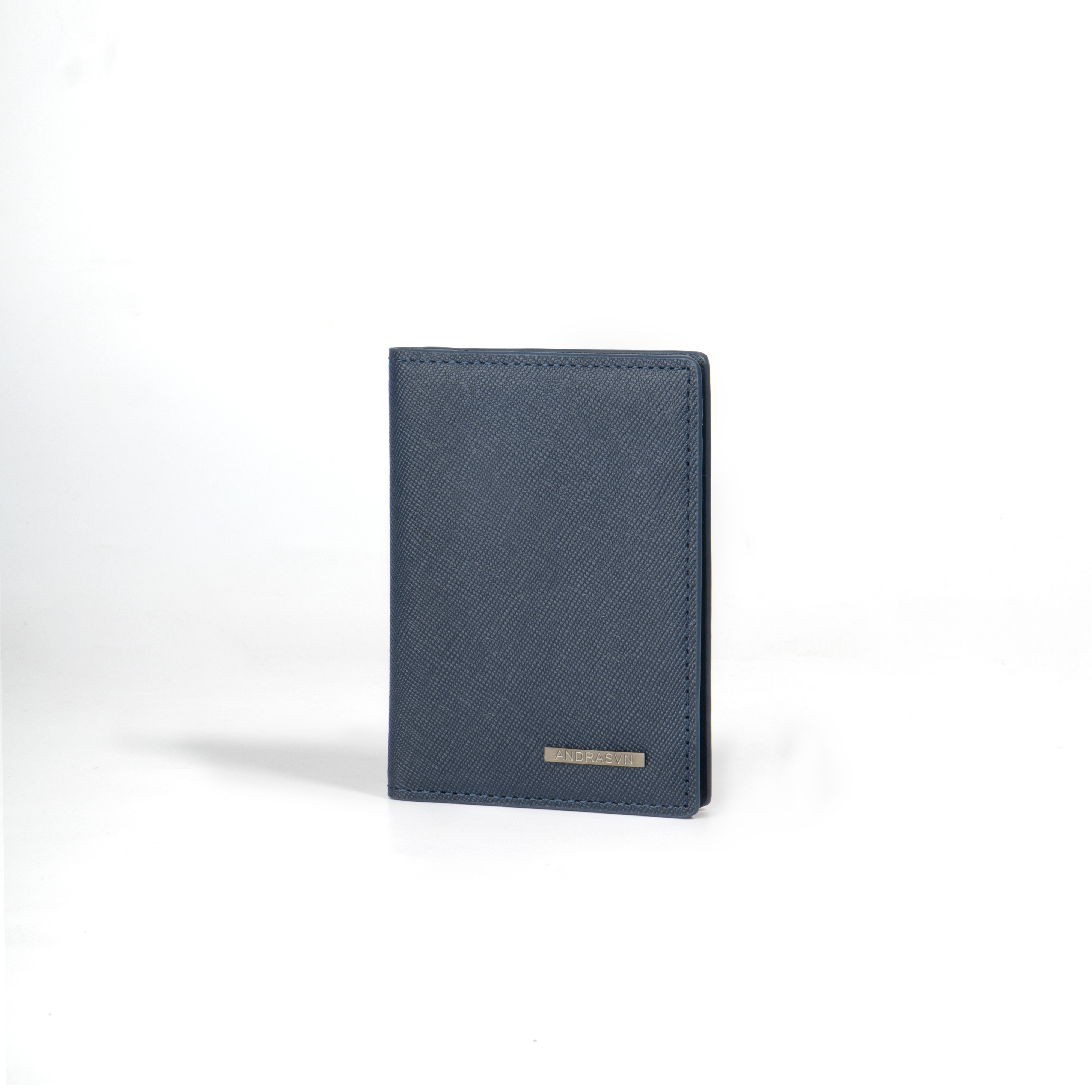 [Khắc Tên] Ví da nam Andras Card Holder mini Slim Mate One cao cấp da bò trơn đựng thẻ - V21